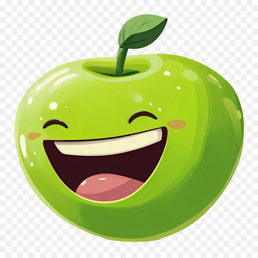 Pomme Verte，Dessin Animé Pomme Verte PNG