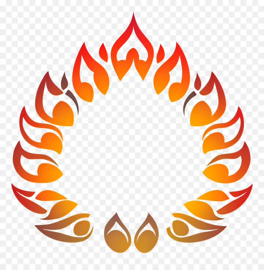 Toran，Cercle De Flammes PNG