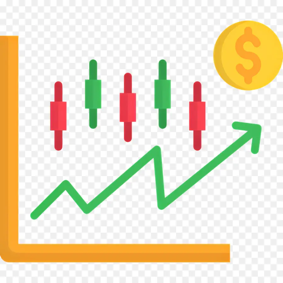 Bourse，Graphique Boursier PNG