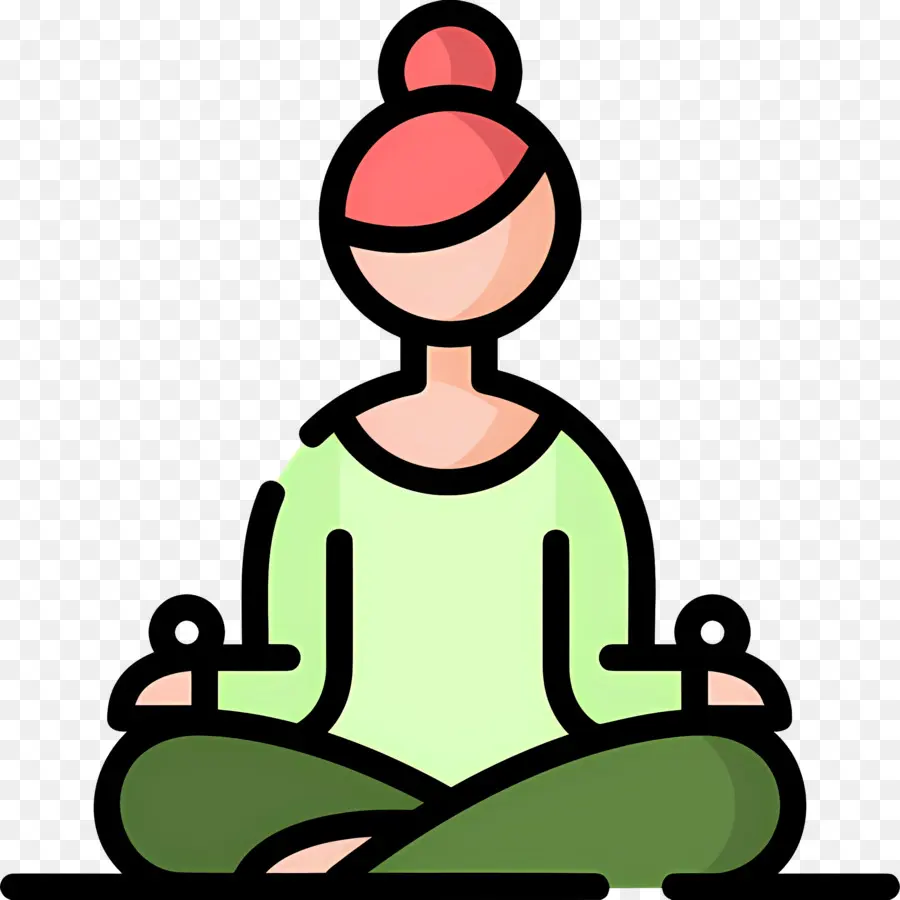 Méditation，Personne Méditant PNG