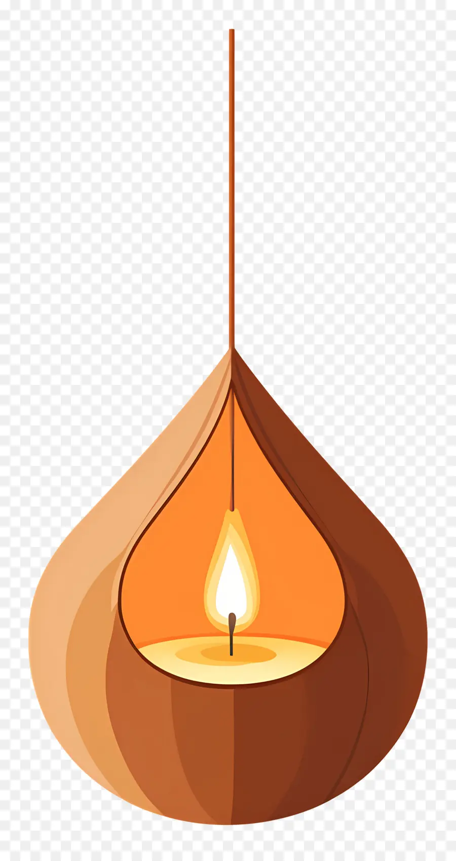 Diya Suspendue，Lampe Suspendue Moderne PNG