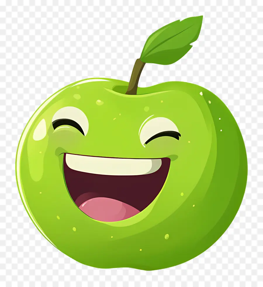 Pomme Verte，Dessin Animé Pomme Verte PNG