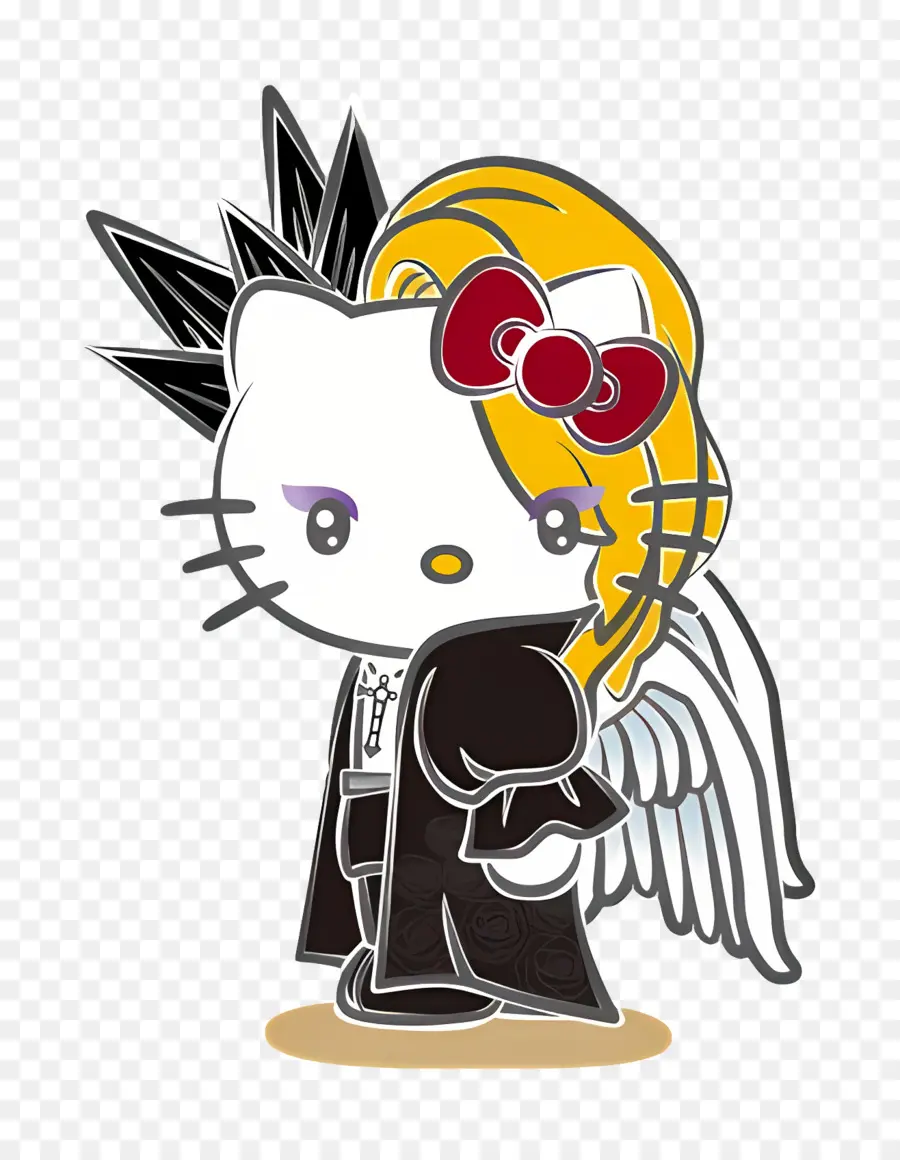 Yoshikitty，Personnage De Dessin Animé PNG