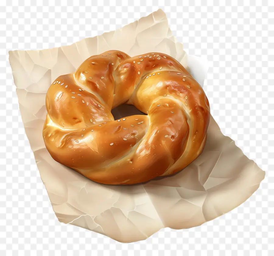 Pain Panera，Bretzel PNG