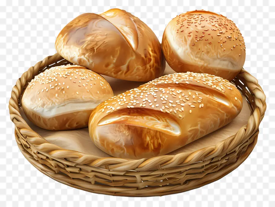 Pain Panera，Corbeille De Pain PNG