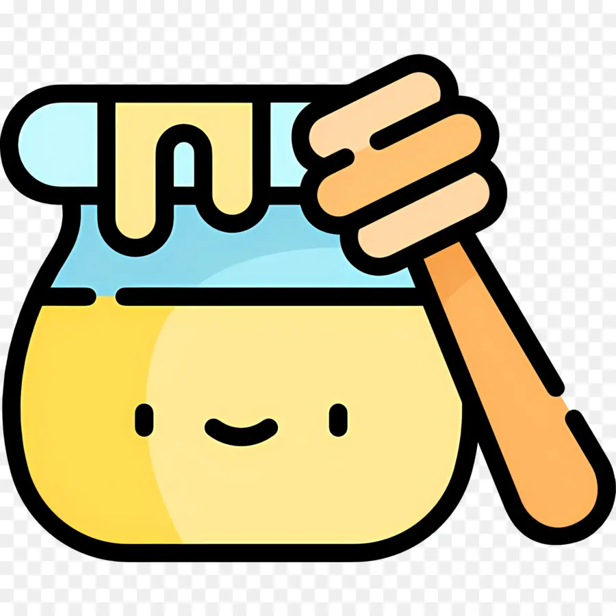 Miel，Joli Pot De Miel PNG