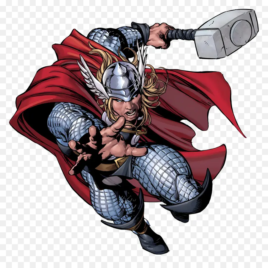 Thor，Super Héros Avec Marteau PNG