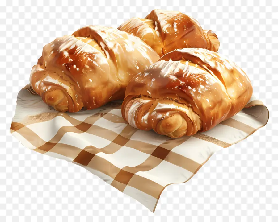 Pain Sucré Mexicain，Croissants PNG