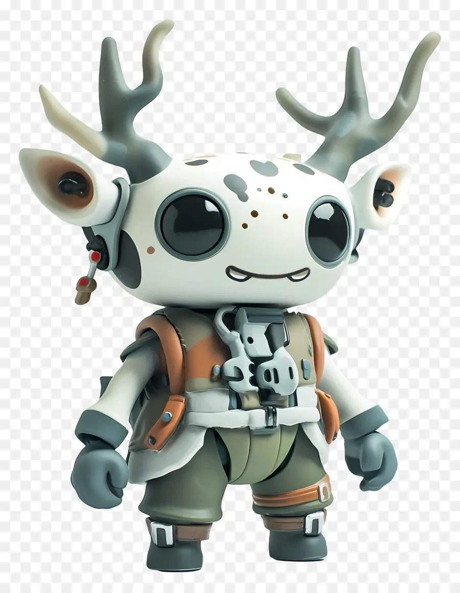 Cerf，Robot Cerf Mignon PNG