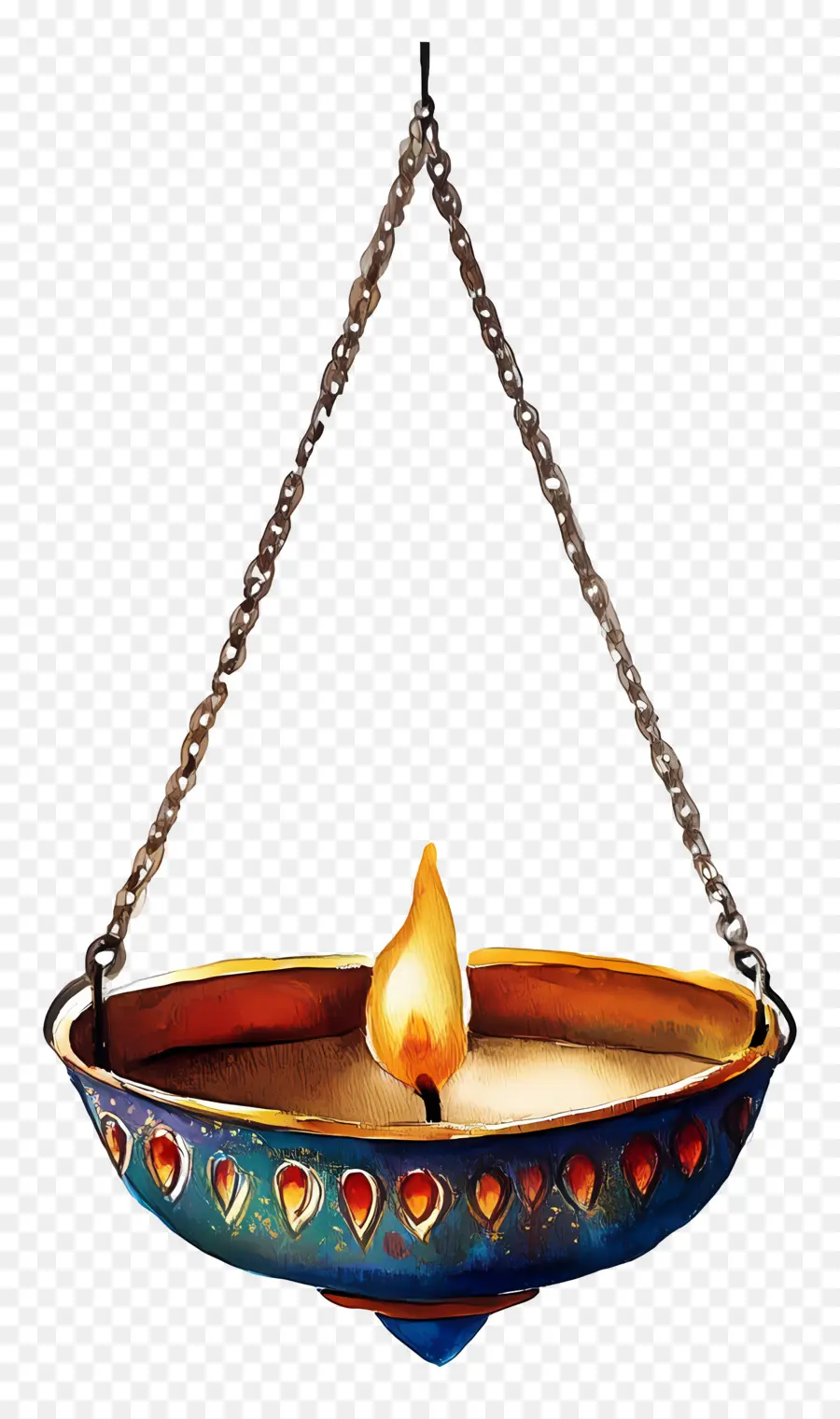 Diya Suspendue，Lampe Suspendue PNG