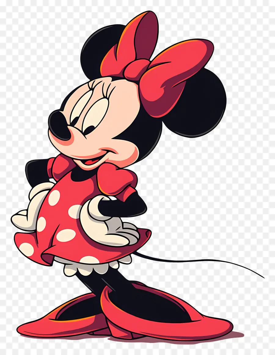 Minnie Souris，Souris De Dessin Animé PNG