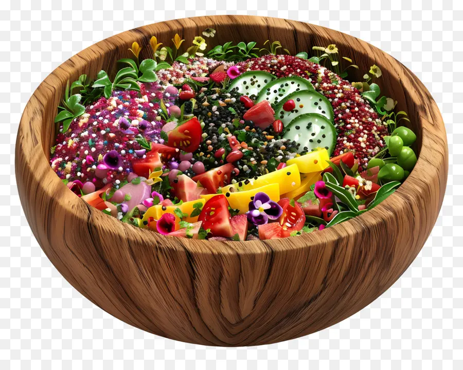 Salade De Quinoa，Saladier PNG