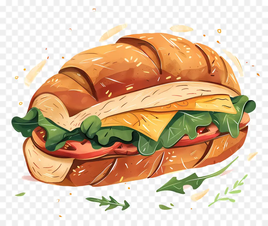 Pain Panera，Sandwich PNG