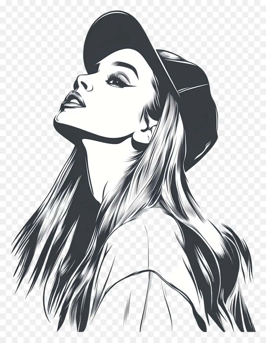 Ariana Grande，Femme Au Bonnet PNG