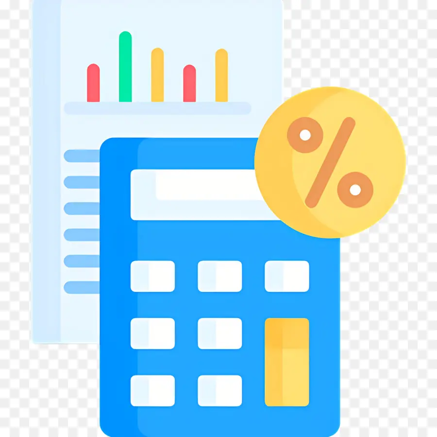 Calcul Budgétaire，Calculatrice Avec Pourcentage PNG