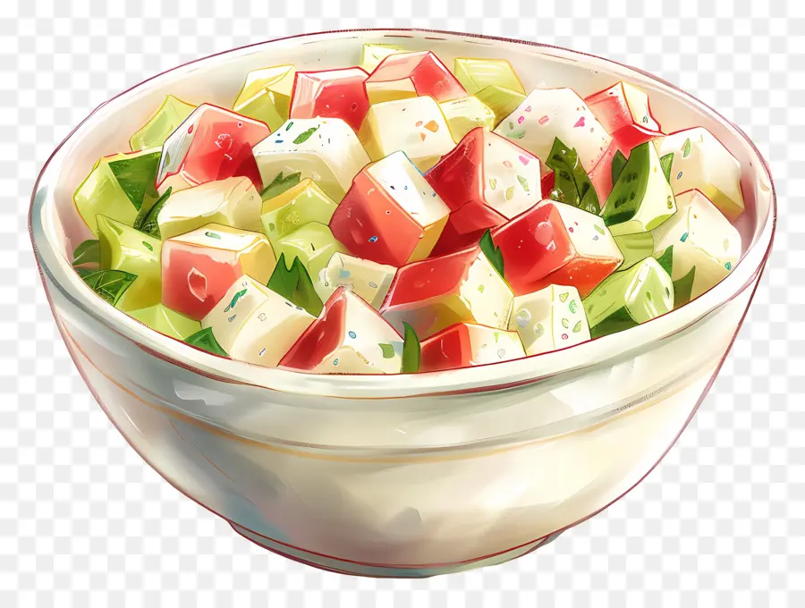 Salade Waldorf，Salade Colorée PNG