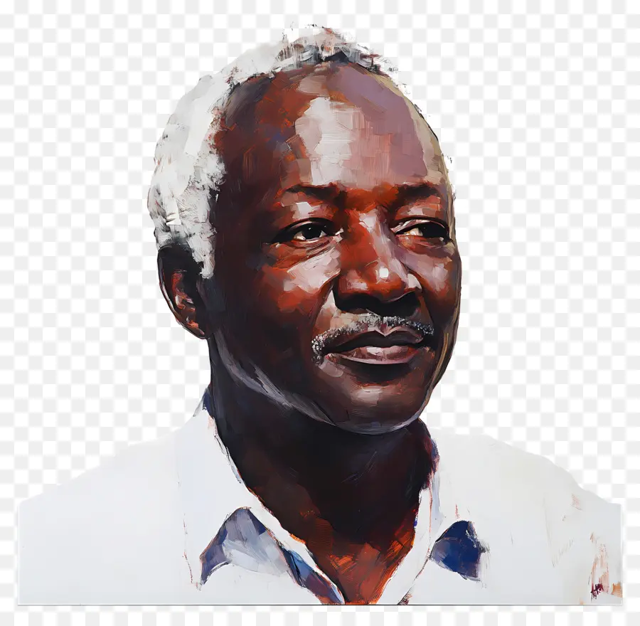 Julius Nyerere，Homme âgé Sourire PNG