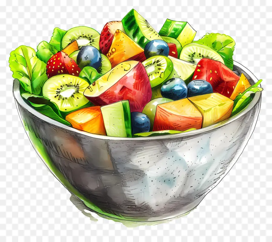 Salade Waldorf，Salade De Fruits PNG