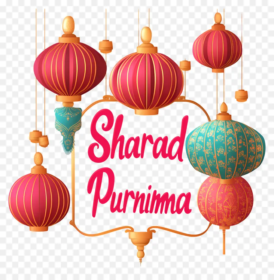 Sharad Purnima，Lanternes Pour Sharad Purnima PNG