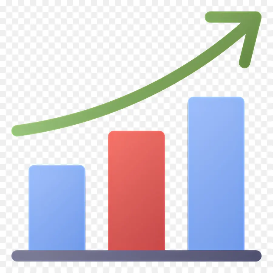 Bourse，Courbe De Croissance PNG