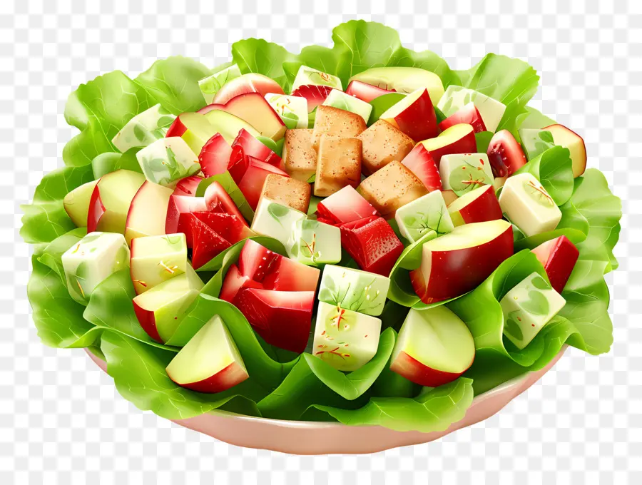 Salade Waldorf，Salade PNG