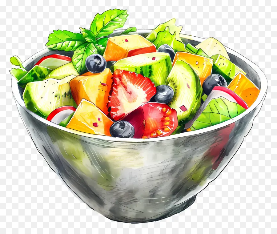 Salade Waldorf，Salade De Fruits PNG