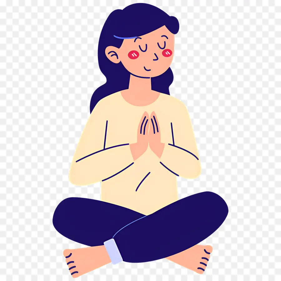 Méditation，Personne Qui Médite PNG