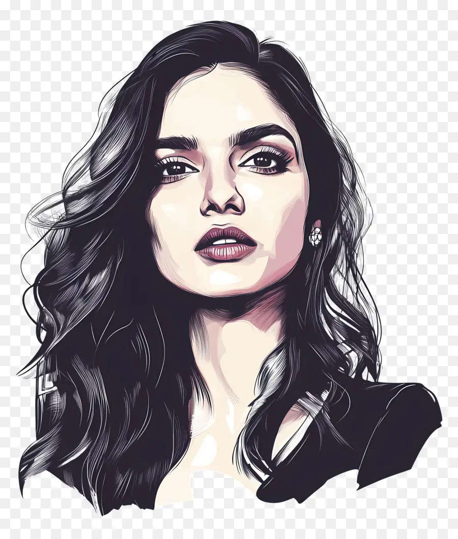 Deepika Padukone，Femme Illustrée PNG