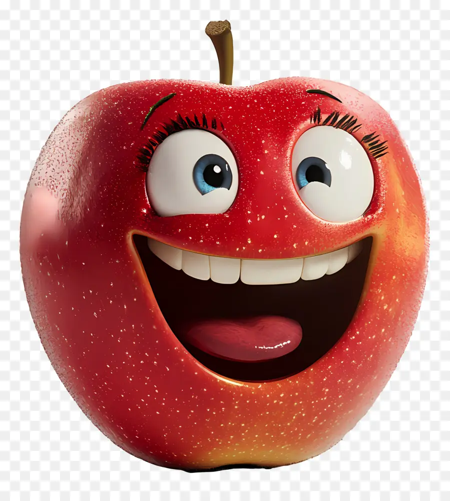 Pomme Rouge，Dessin Animé Pomme Rouge PNG