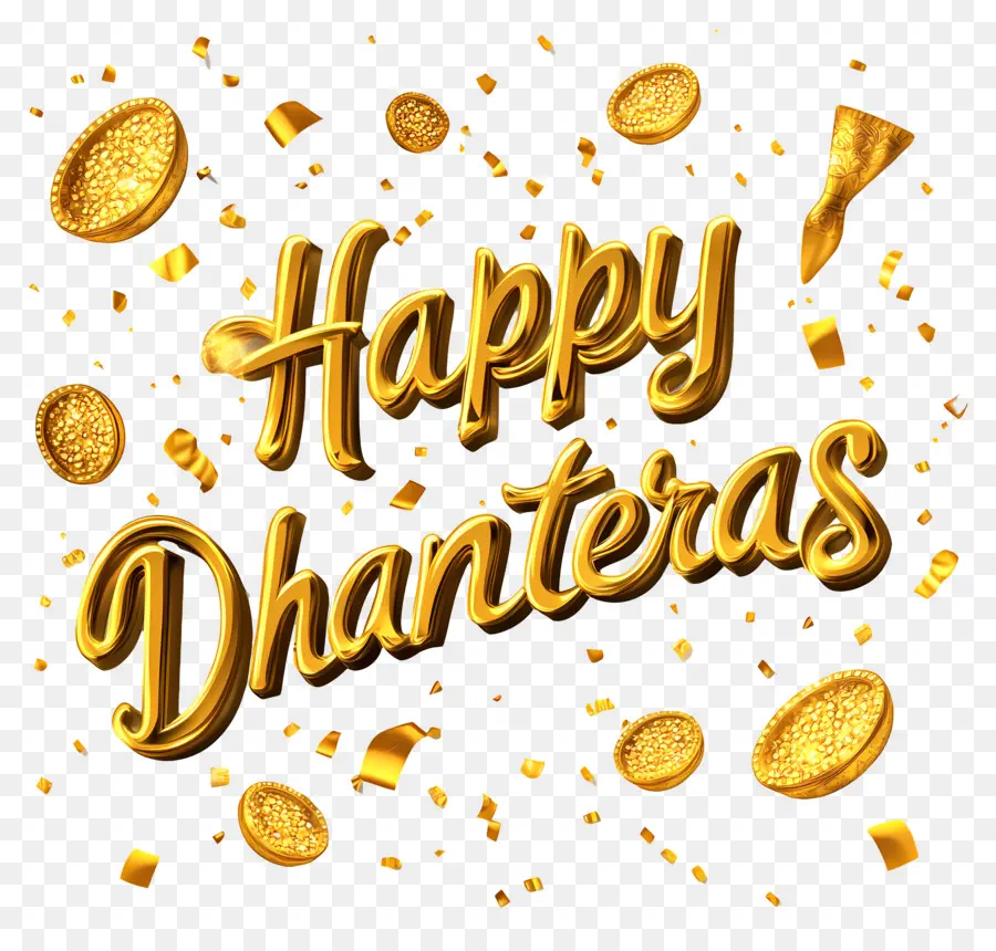 Joyeux Dhanteras，Texte Joyeux Dhanteras PNG