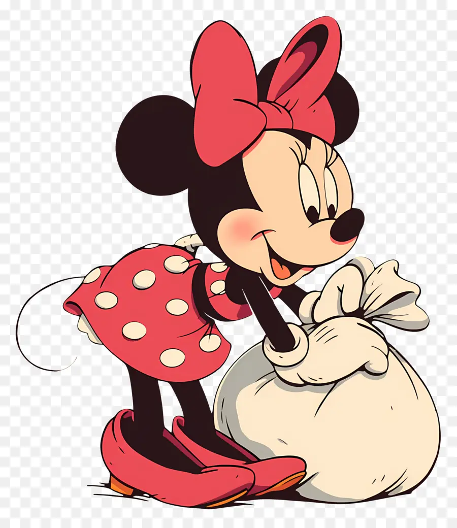 Minnie Souris，Souris De Dessin Animé PNG