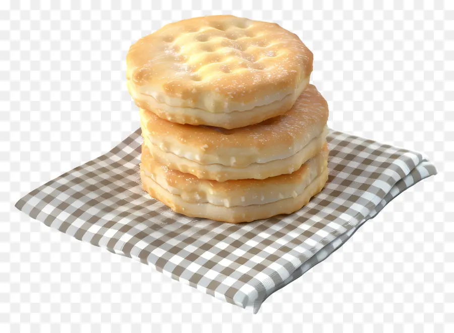 Biscuit Au Sel，Craquelins Ronds PNG