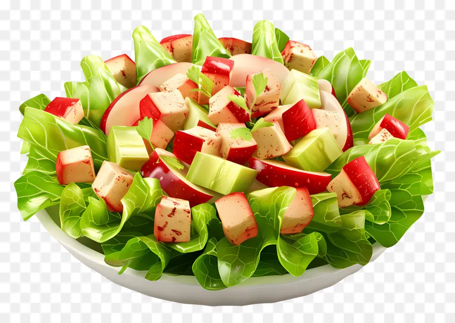 Salade Waldorf，Salade PNG