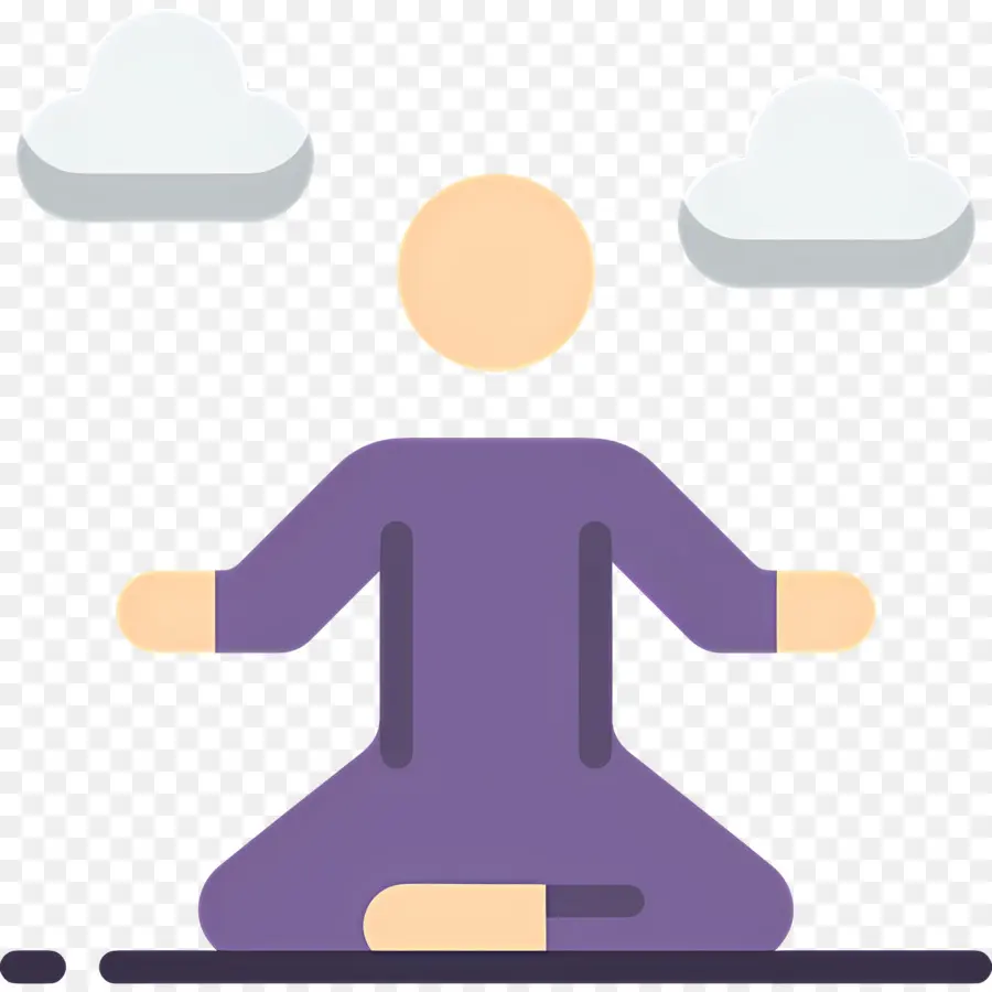 Méditation，Posture De Méditation PNG