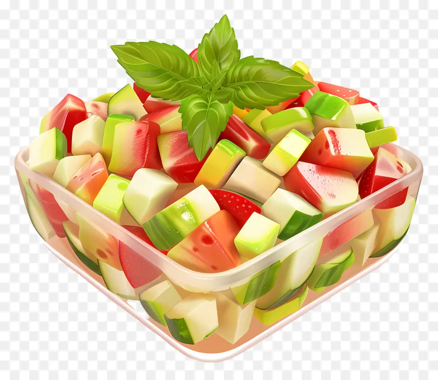 Salade Waldorf，Salade De Fruits PNG