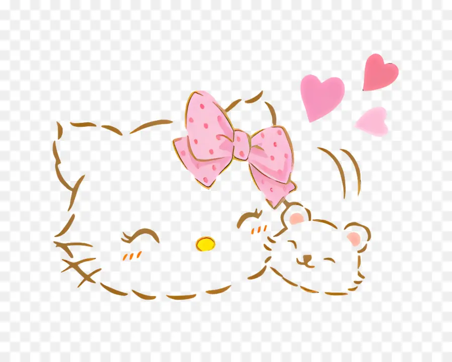 Charmmy Kitty，Chat Et Souris Mignons PNG