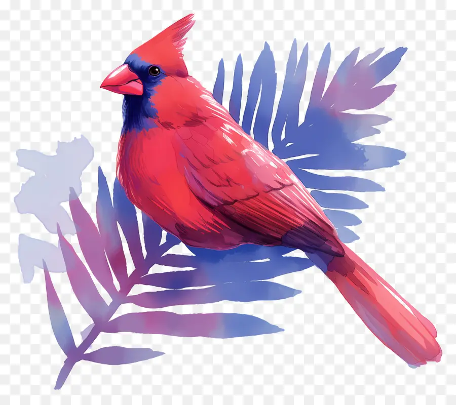 Oiseau D'hiver，Cardinal Rouge PNG