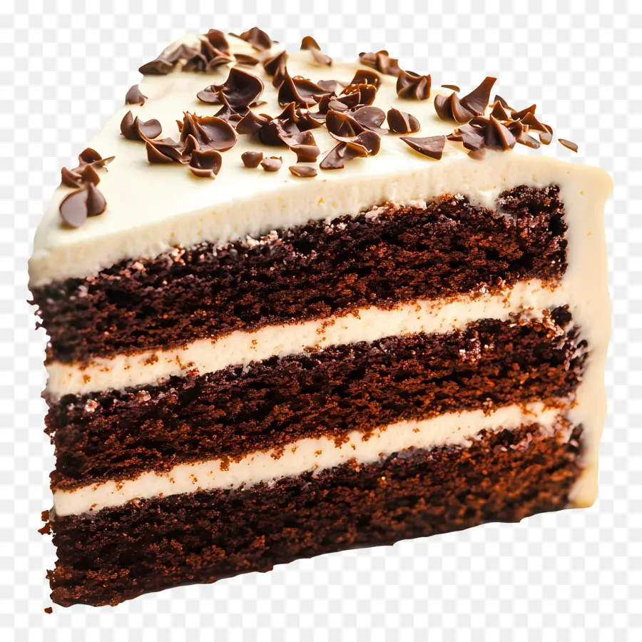 Tranche De Gâteau，Tranche De Gâteau Au Chocolat PNG