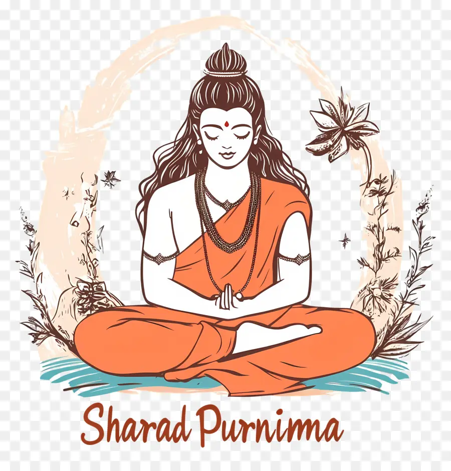 Sharad Purnima，Illustration De Sharad Purnima PNG