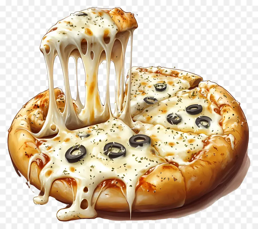 Fromage à Tirer，Pizza Au Fromage PNG