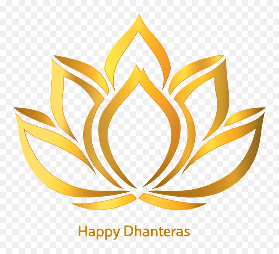 Joyeux Dhanteras，Lotus PNG