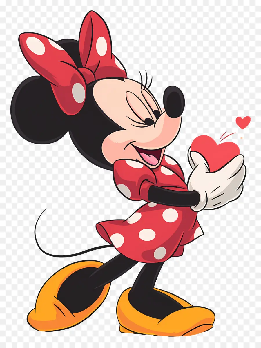 Minnie Souris，Souris De Dessin Animé PNG