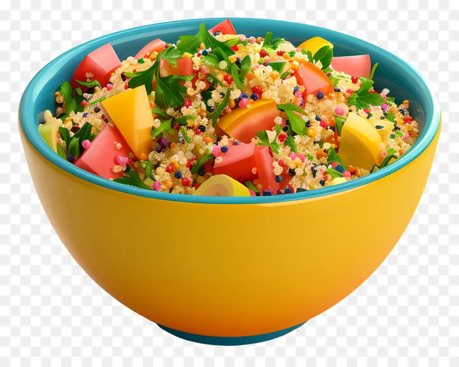 Salade De Quinoa，Saladier PNG