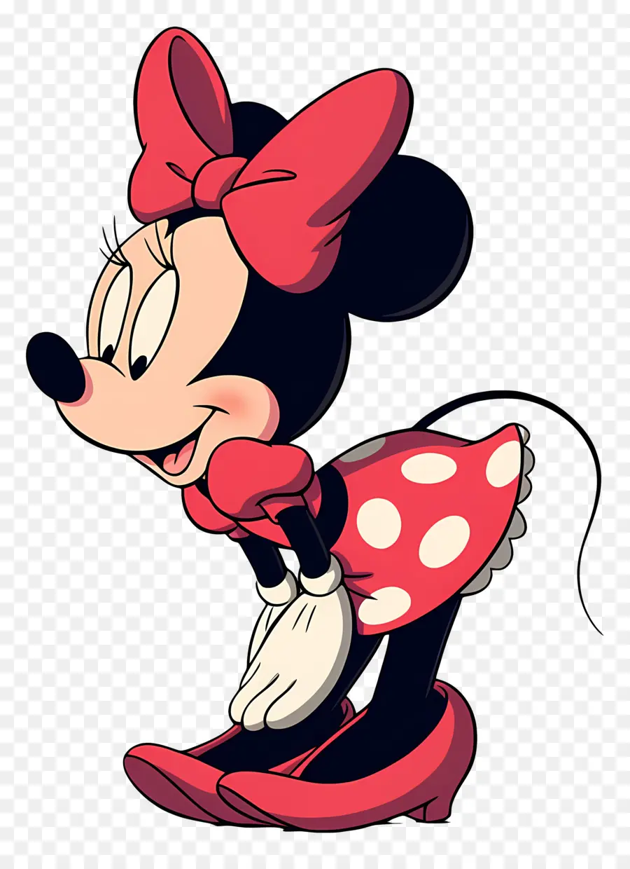 Minnie Souris，Souris De Dessin Animé PNG