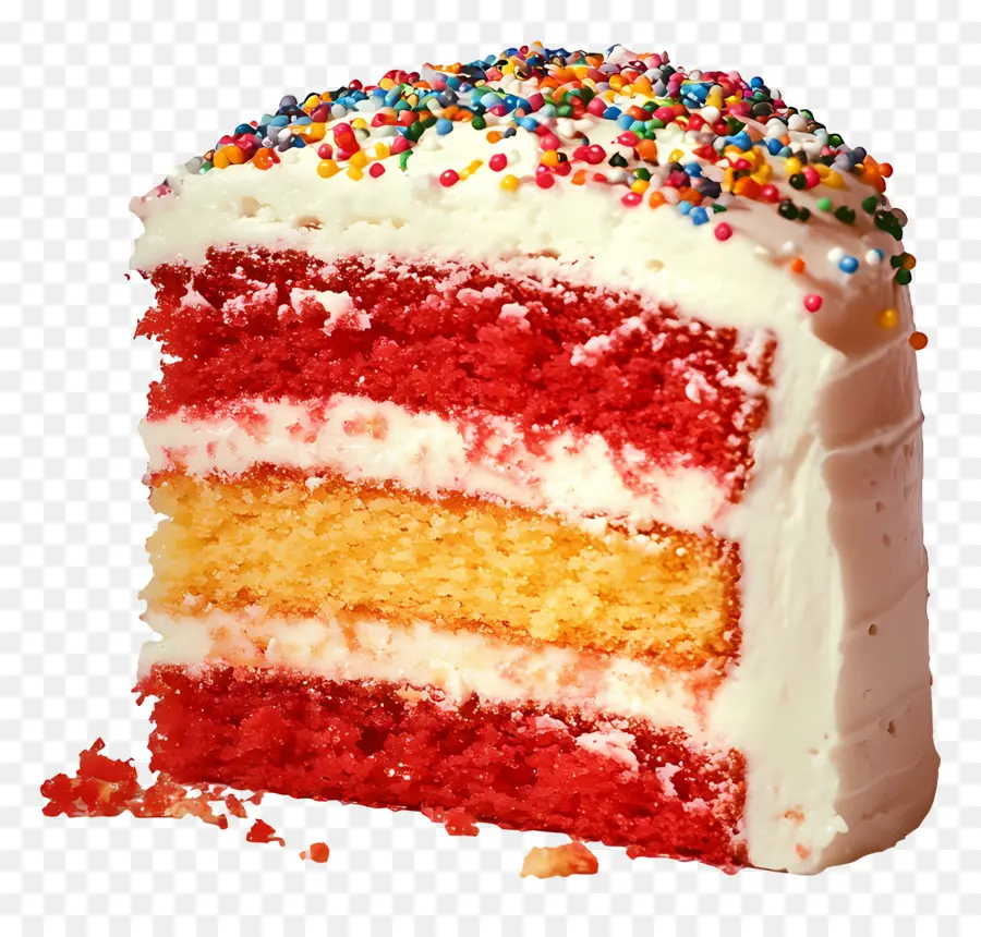 Tranche De Gâteau，Gâteau De Velours Rouge PNG