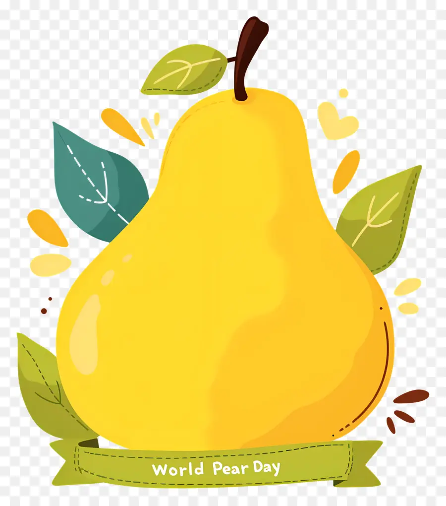 Journée Mondiale De La Poire，Illustration De La Journée Mondiale De La Poire PNG