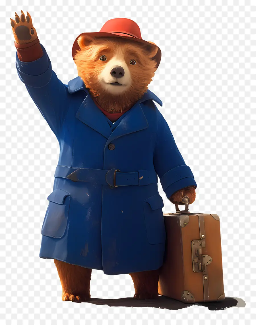 Paddington，Ours De Dessin Animé PNG