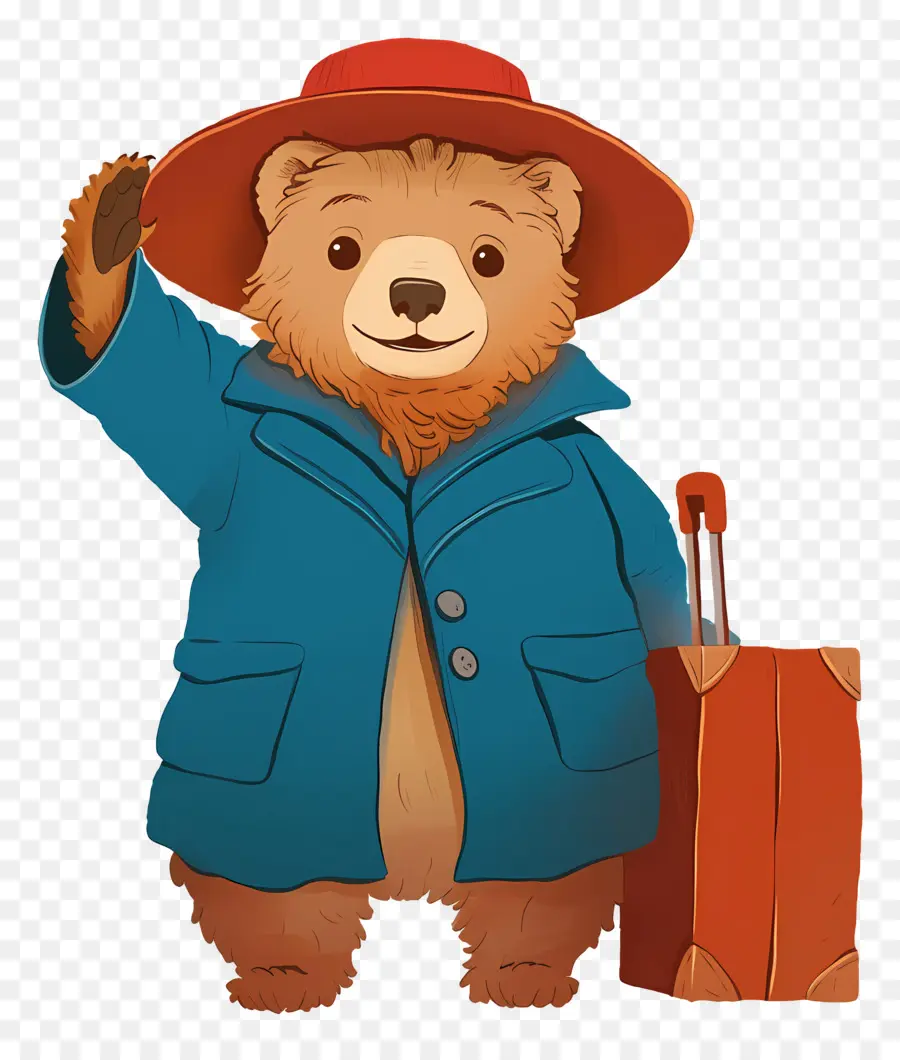 Paddington，Ours De Dessin Animé PNG