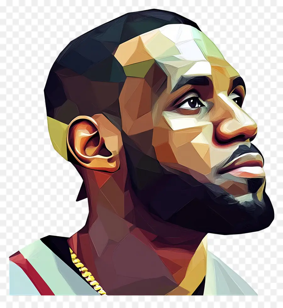 Lebron James，Illustration De Portraits PNG