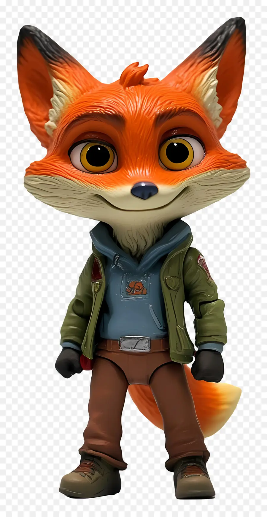 Nick Wilde，Renard De Dessin Animé En Costume PNG